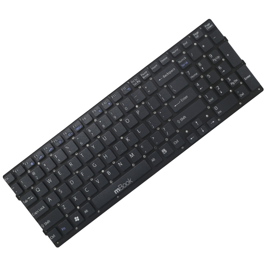 Teclado para Sony Vaio compatível com PN 9z.n6cbf.a0r