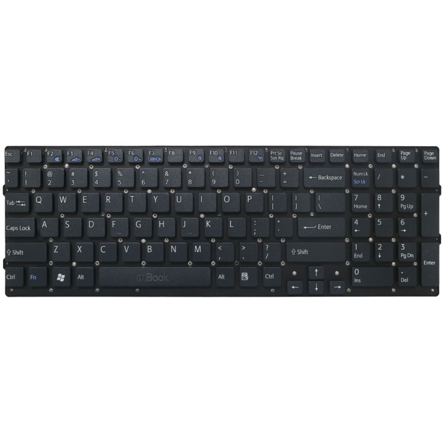 Teclado Sony Vaio Vpc-f22l1e Vpc-f22m1e Vpc-f22s1e/b