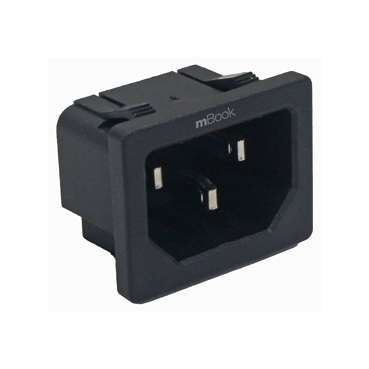 Tomada Fonte Atx C 14 P/ Painel 3 Terminais 10a - Kit 05pçs