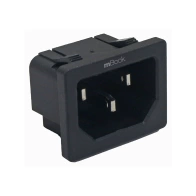 Tomada Fonte Atx C 14 P/ Painel 3 Terminais 10a - Kit 05pçs Tomada Fonte Atx C 14 P/ Painel 3 Terminais 10a - Kit 05pçs