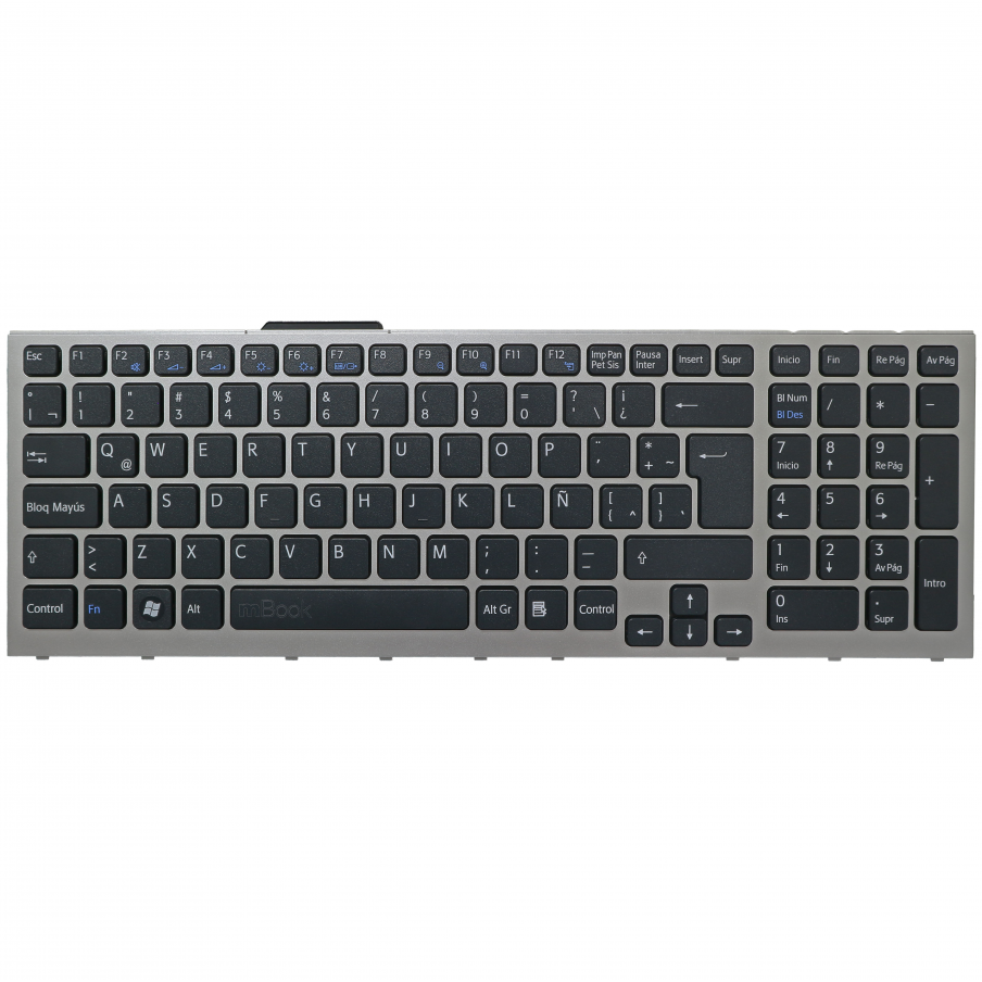 Teclado para Sony Vaio VPC-F1 Com Moldura Layout ES