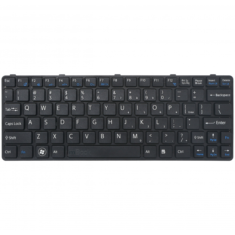 Teclado para Sony VAIO SVE1113M1RP SVE1111M1EW Layout US