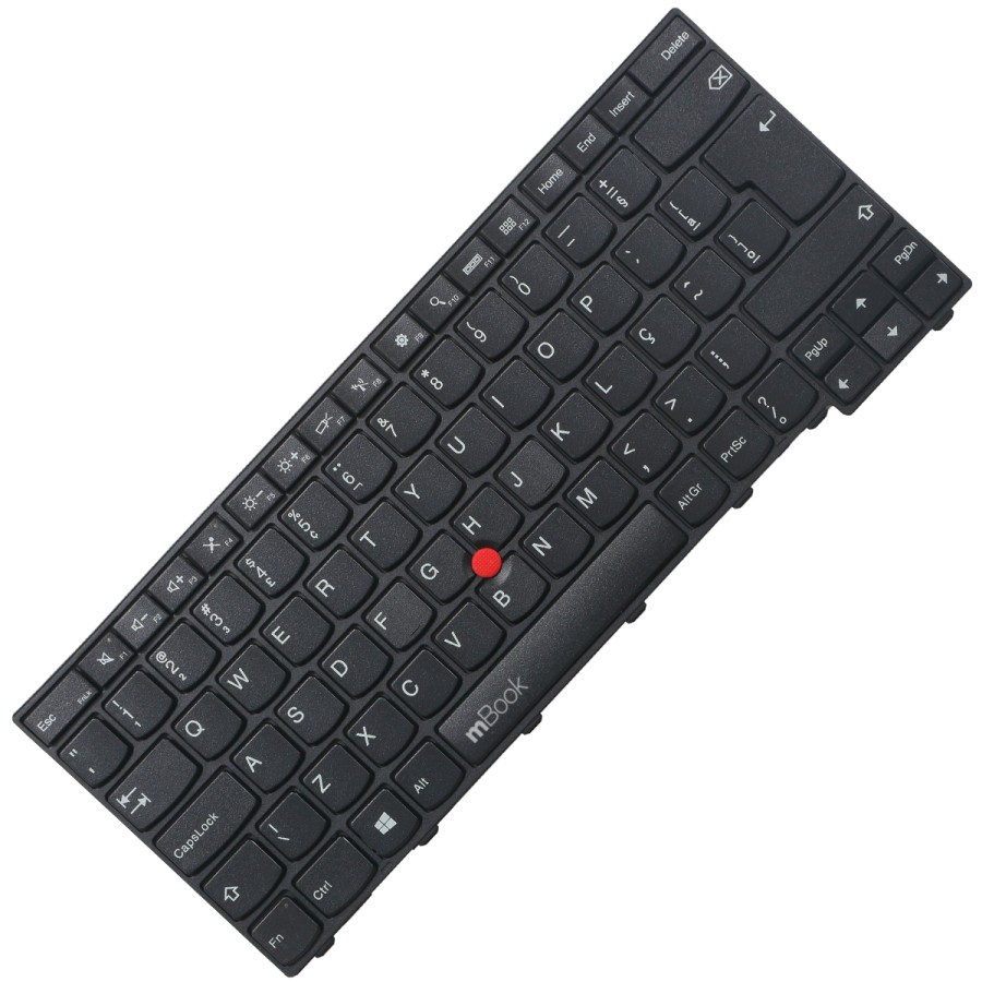 Teclado para Lenovo compatível com PN 04y0868 0c02257 cs13t