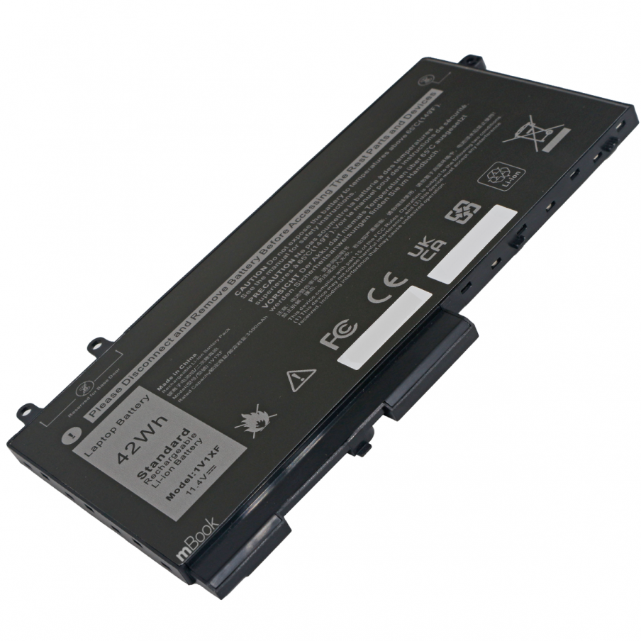 Bateria para Dell compatível com PN 1V1XF 27W58 42Wh