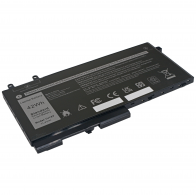 Bateria para Dell compatível com PN 1V1XF 27W58 42Wh