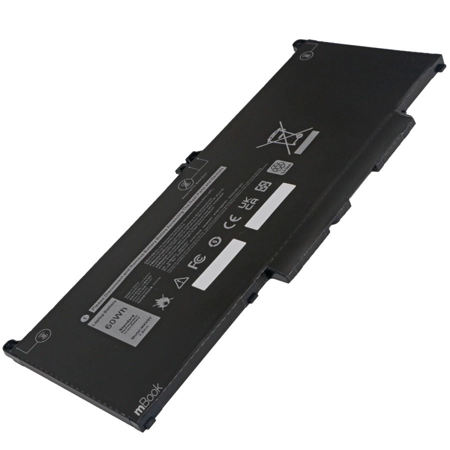 Bateria para Dell compatível com K4Y2J, MXV9V, N2K62