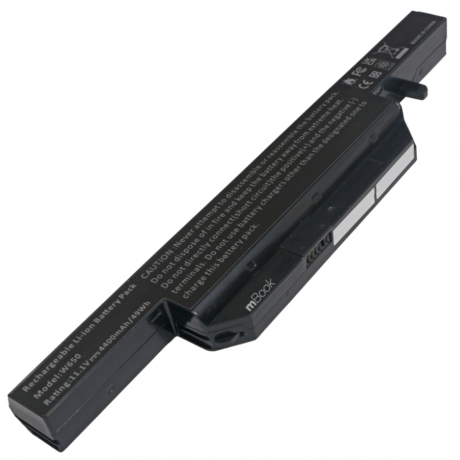 Bateria para notebook compatível com 6-87-W50S-4D4A2