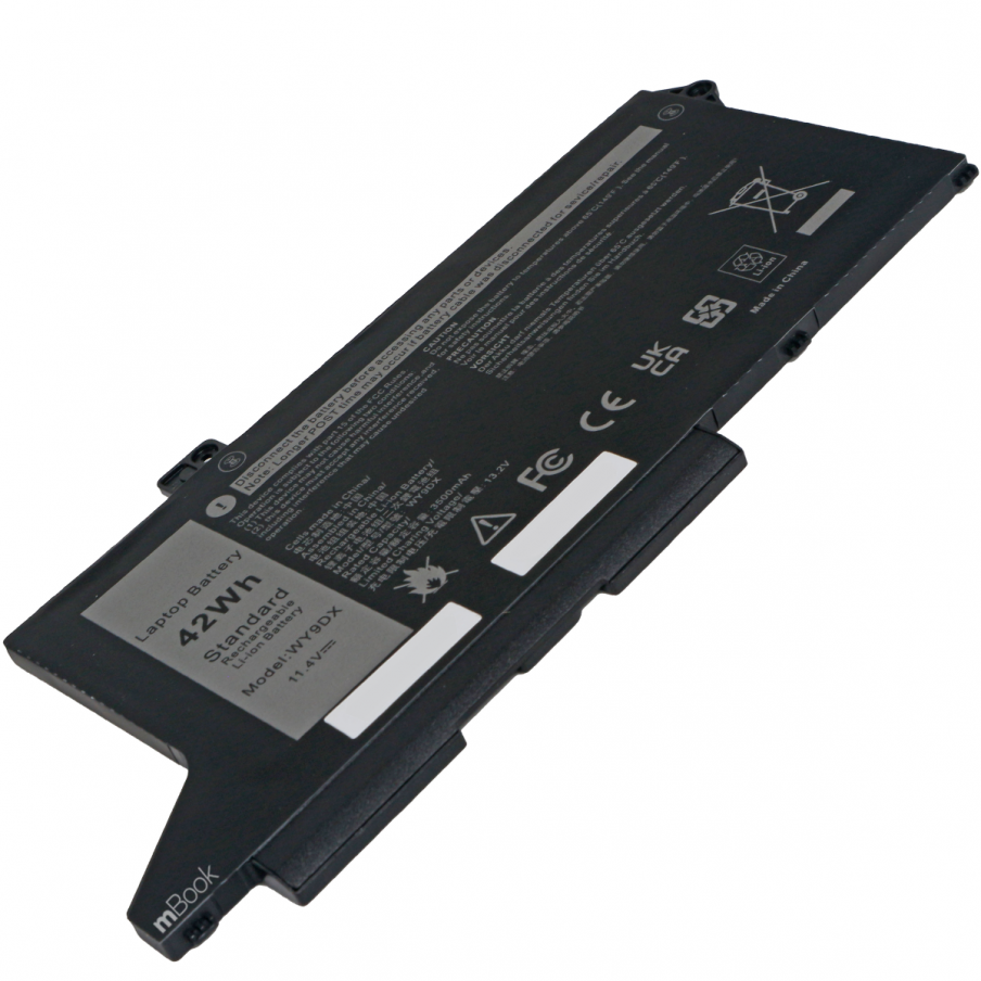 Bateria para Dell compatível com PN RJ40G 01K2CF 075X16 42Wh