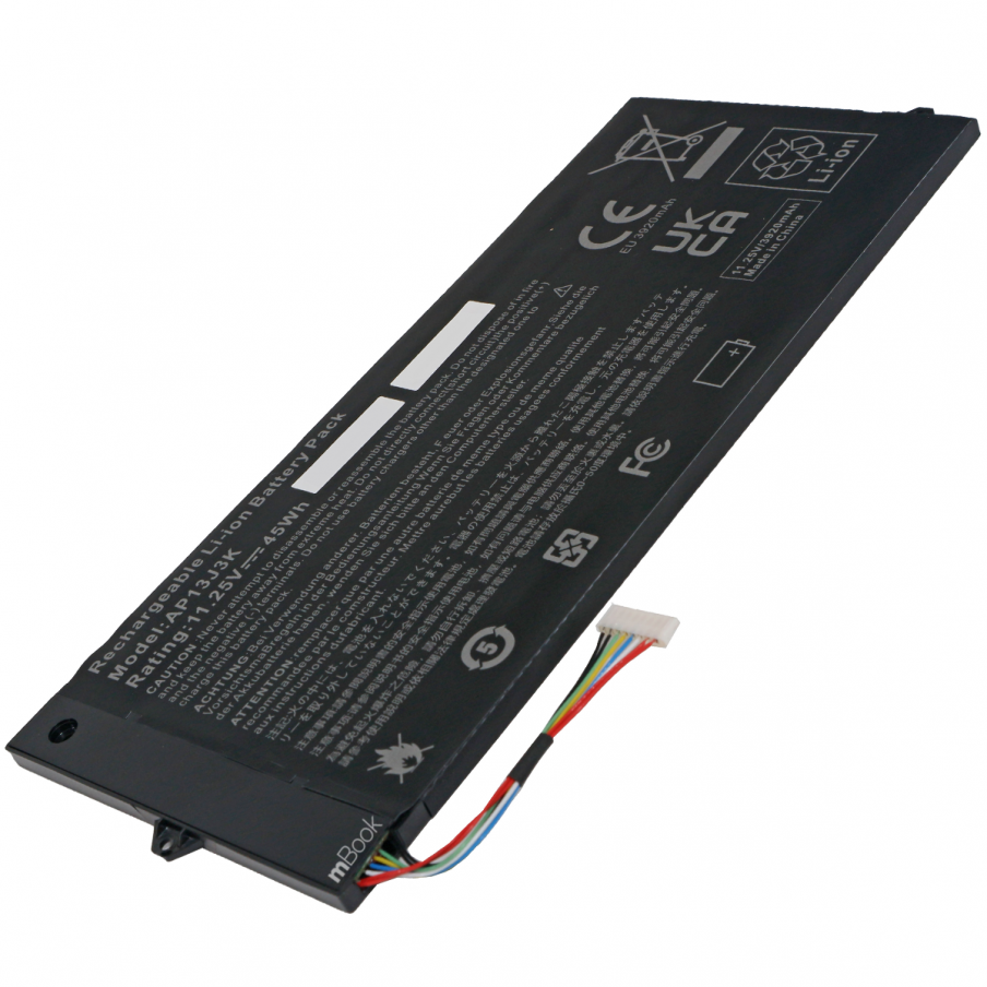 Bateria para Acer Chromebook C720, C720P, C740 Cabo longo