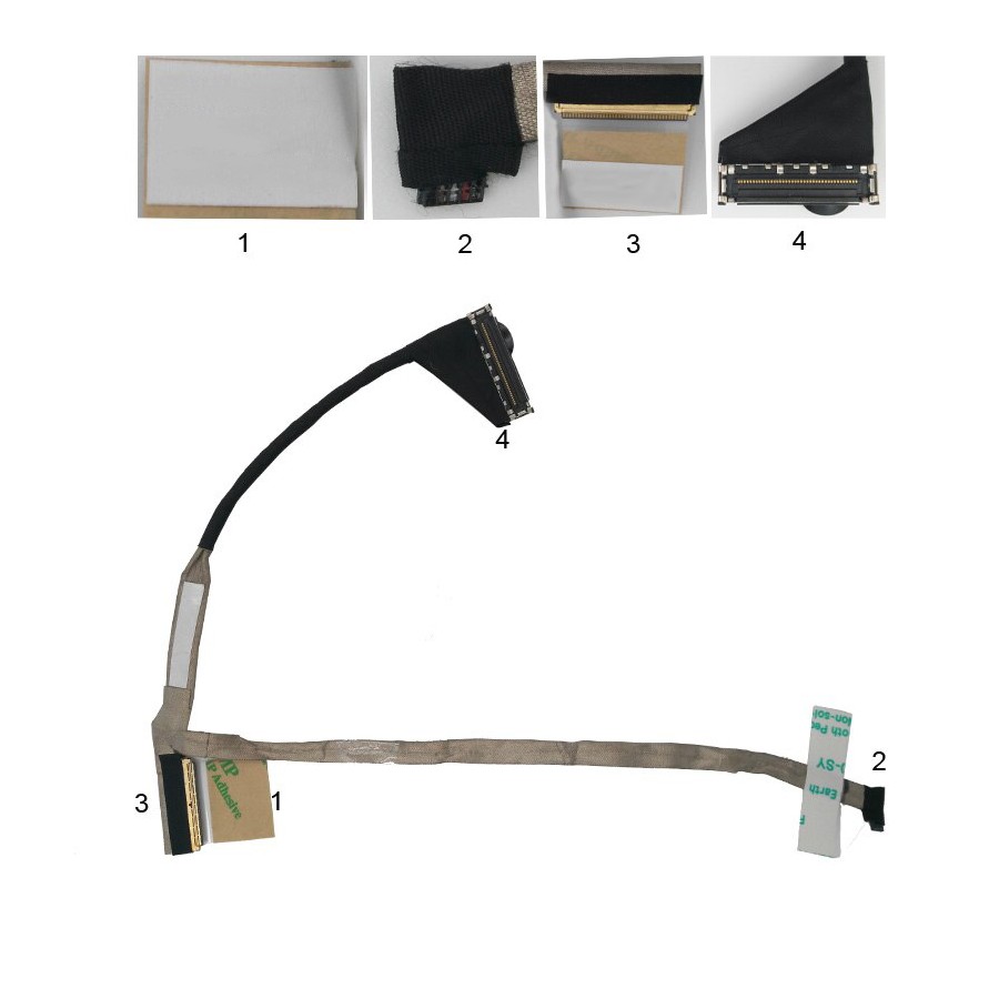 Flat Cabo para Acer Aspire 725 V5-121 V5-121p Dd0zhalc000, 