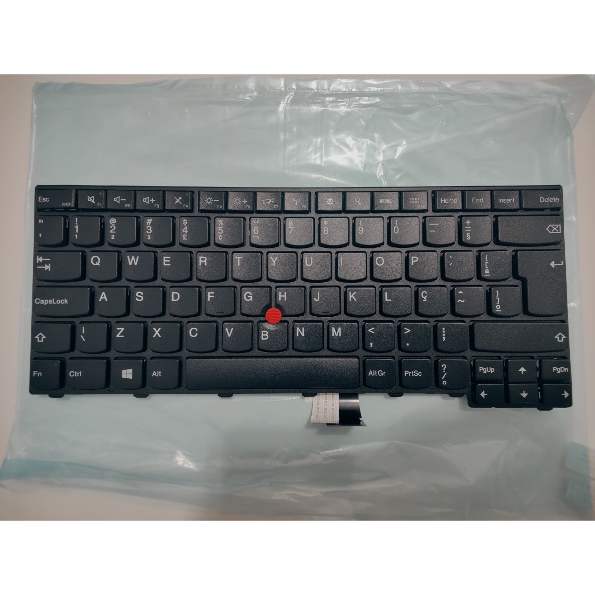 Teclado para notebook Lenovo Thinkpad 0c02219 Cs13t-85pa Br Com