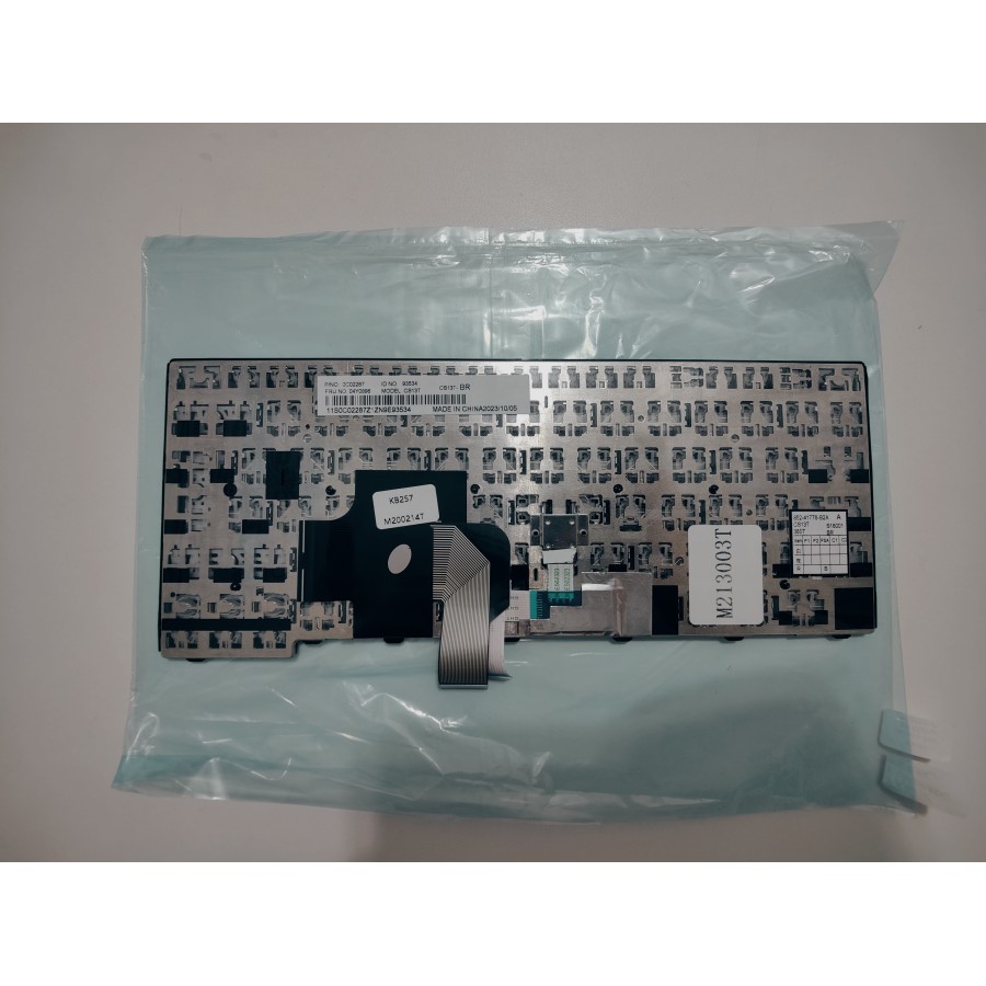 Teclado para notebook Lenovo Thinkpad 0c02219 Cs13t-85pa Br Com