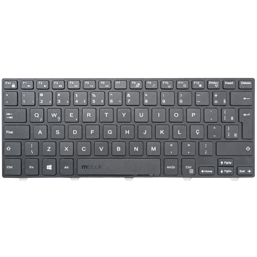 Teclado Notebook Dell Inspiron Nsk-lq0sw V147125ar1 Com Ç