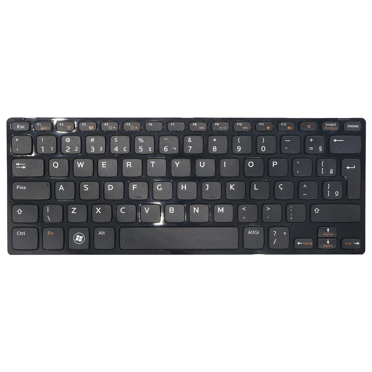 Teclado Dell 20114770313 Aer07u00110 90.4uv07.s01 V128725bs1, 