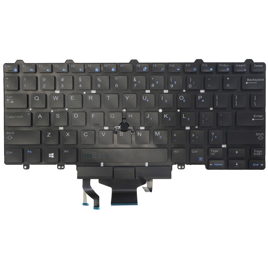 Teclado Para Dell Latitude E5450 E5470 E7450 E7470 US