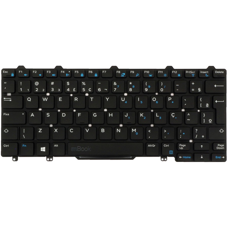 Teclado Dell 0n6py7 v151925br pk131dk4b36 201539c000i