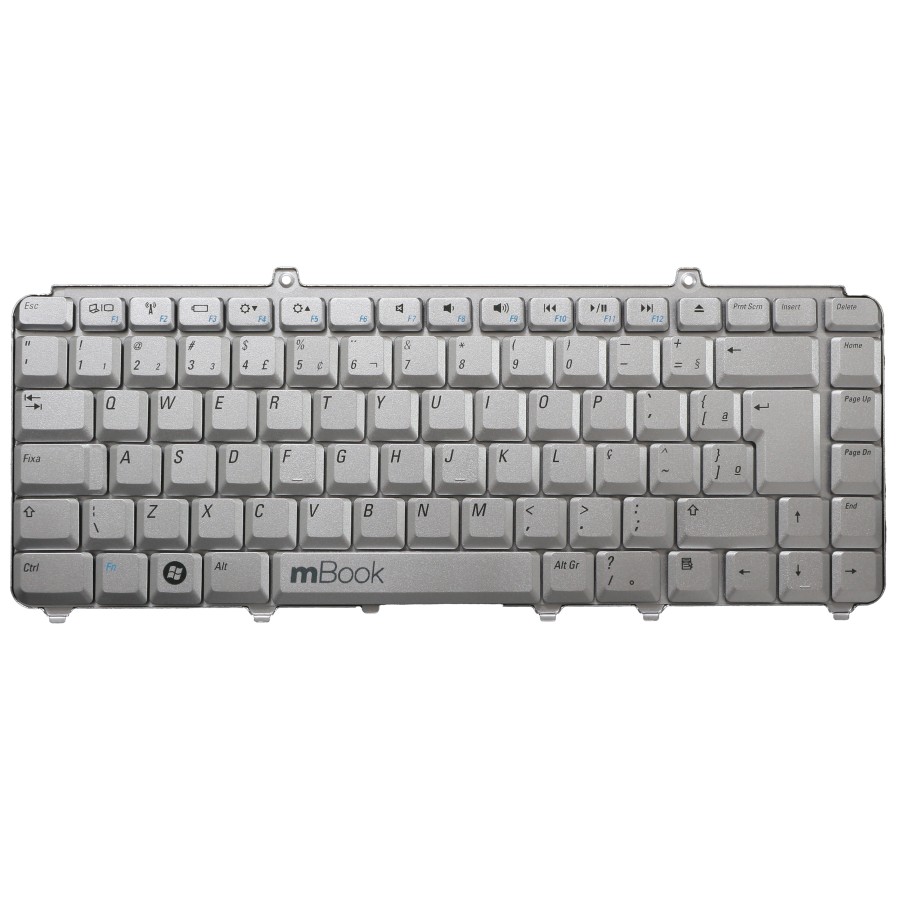 Teclado Notebook Dell Inspiron 1545 Pp41l P446j 0p446j Prata