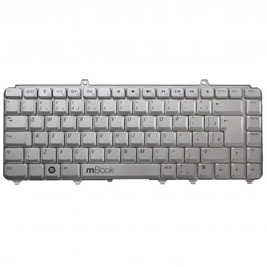 Teclado Dell Inspiron 1525 1545 Prata 0p460j 0tt962