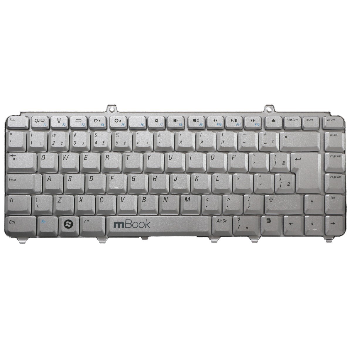 Teclado Notebook Dell Inspiron 1545 1520 1525 0fm547 Prata, 