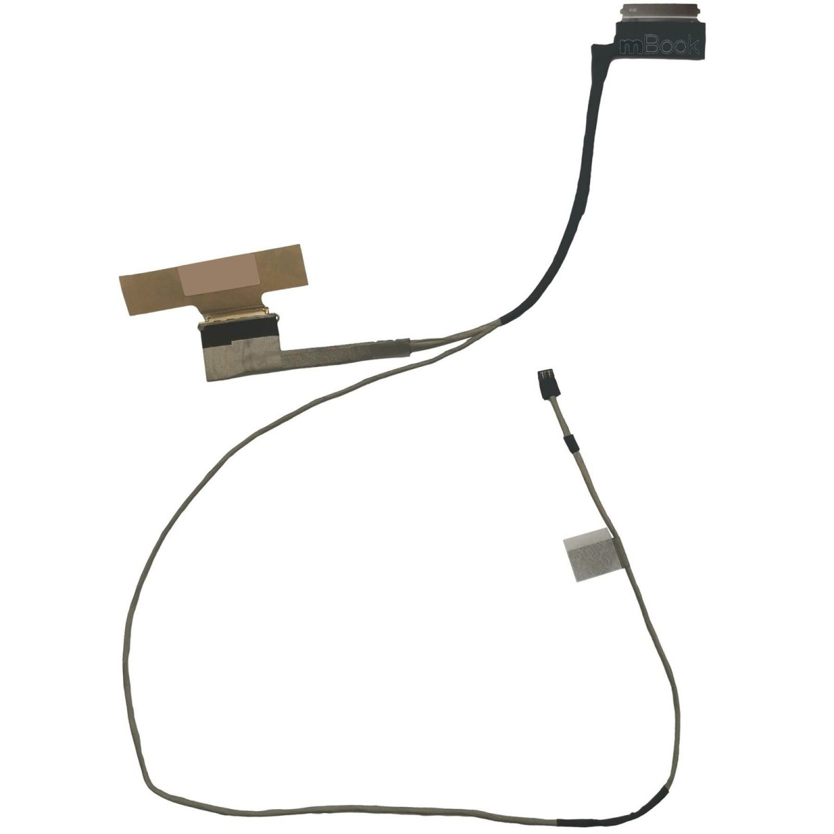 Cabo flat da tela para Acer compatível com dd0zaulc010, 