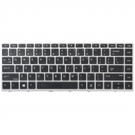 Teclado pra HP Probook 430 G5 Moldura Prateada