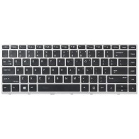 Teclado pra HP Probook 445 G5 Moldura Prateada