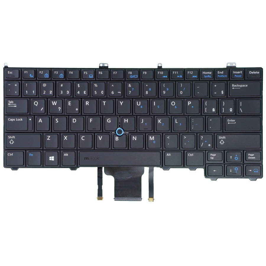 Teclado Dell Latitude 04w6pv 08pp00 4w6pv 8pp00 Com Ps E Led
