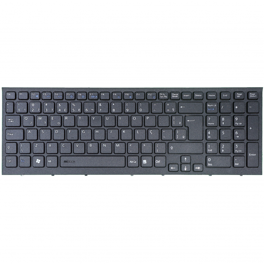 Teclado para Sony Vaio compatível com PN 148793051