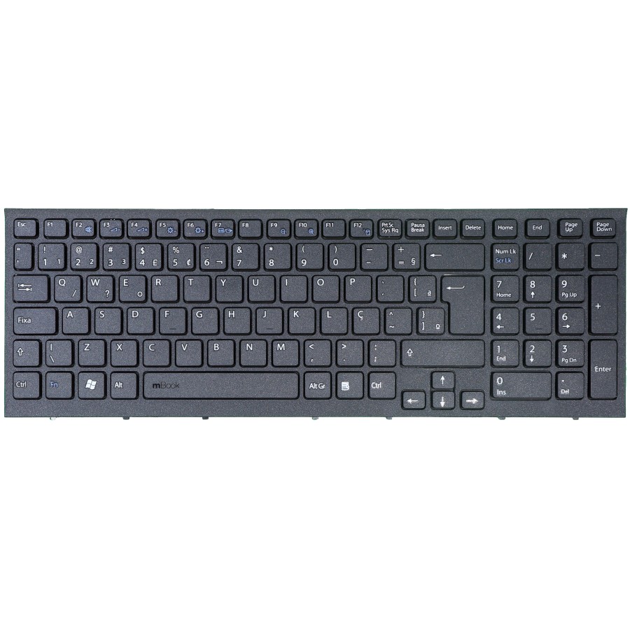 Teclado Para Sony Vaio VPCEB4B4E VPCEB4C4E Preto BR