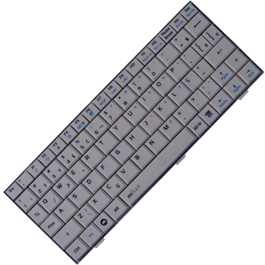 Teclado Asus Eeepc Eee Pc 700 701 900 901 4g 2g 8g Branco