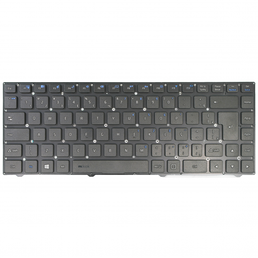 Teclado Positivo Sim+7910 Mp-12b88pa-4302w 6-80-w5400-333-1p