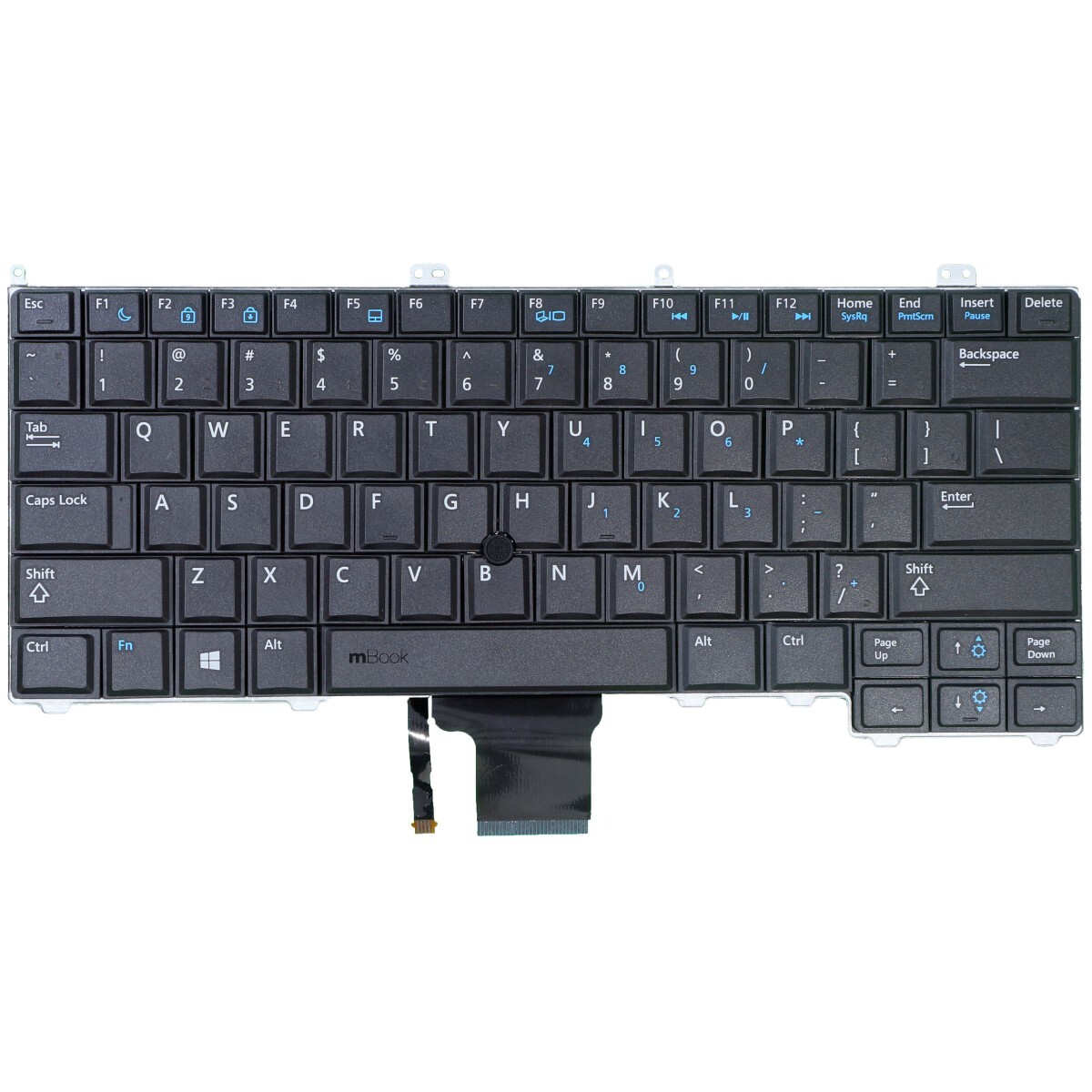 Teclado Dell Latitude 04w6pv 08pp00 4w6pv 8pp00 Com Point, 