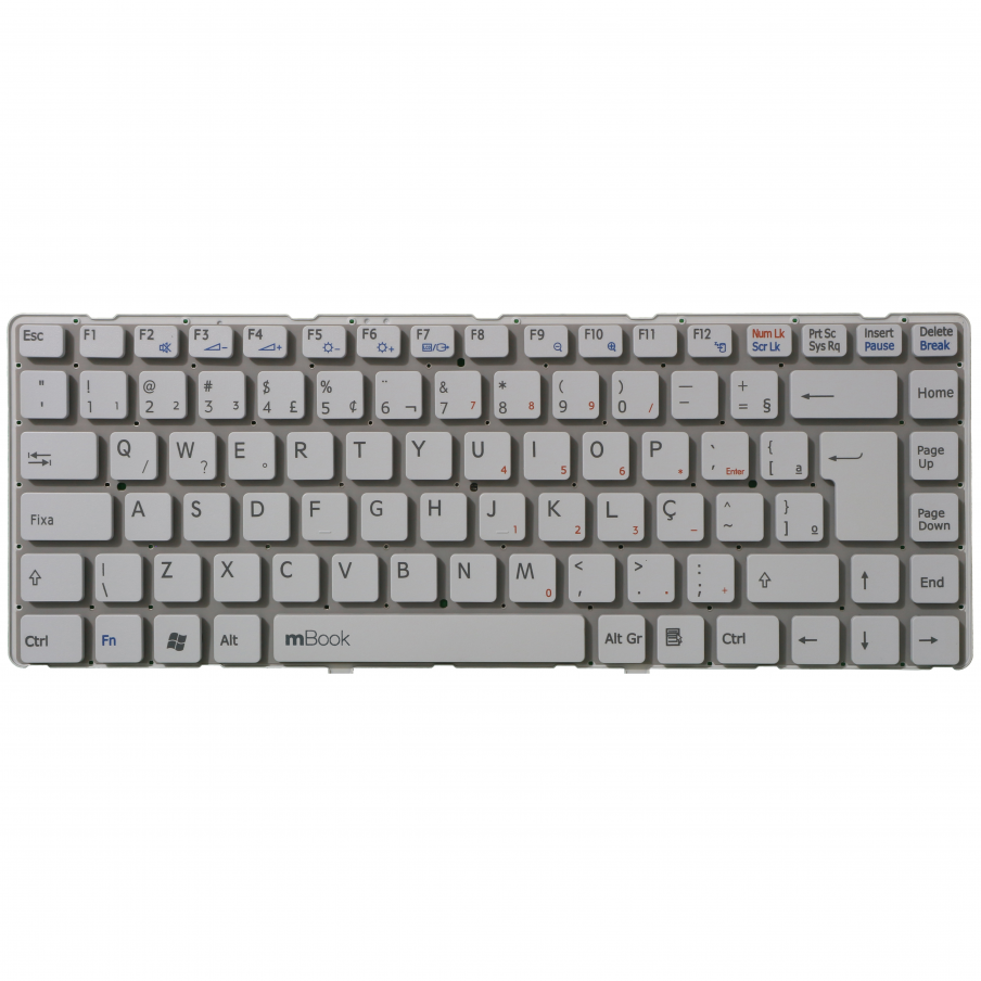 Teclado Sony Vgn-nw120aj Pcg-7184l 9j.n0u82.b1b Pcg-7191l