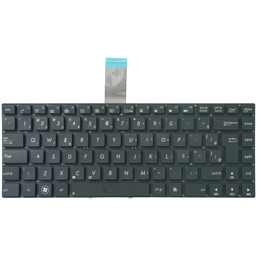 Teclado Asus 9z.n8abu.k1b 1302d00036 BR