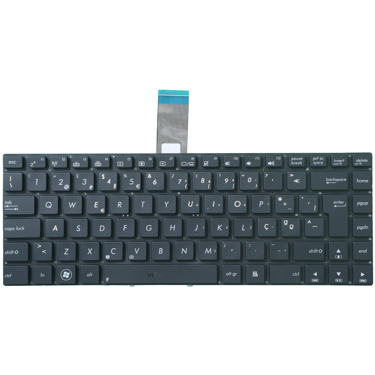 Teclado para Asus 9z.n8abu.k06 Layout PO, 
