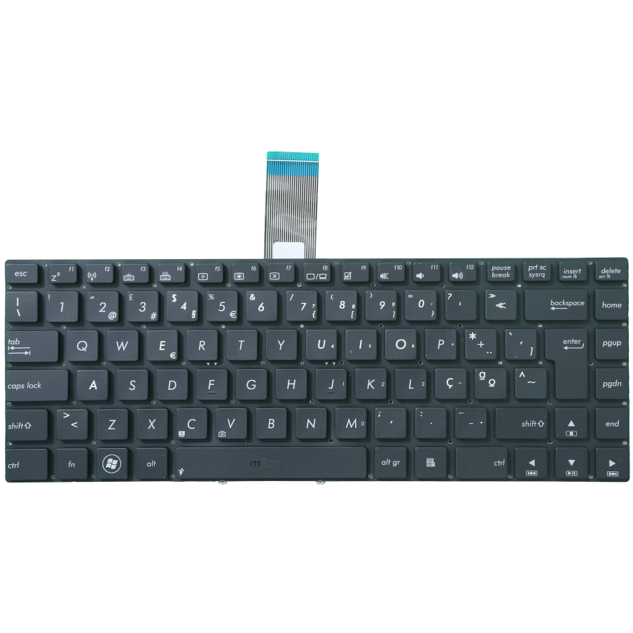 Teclado para Asus 9z.n8abu.k06 Layout PO