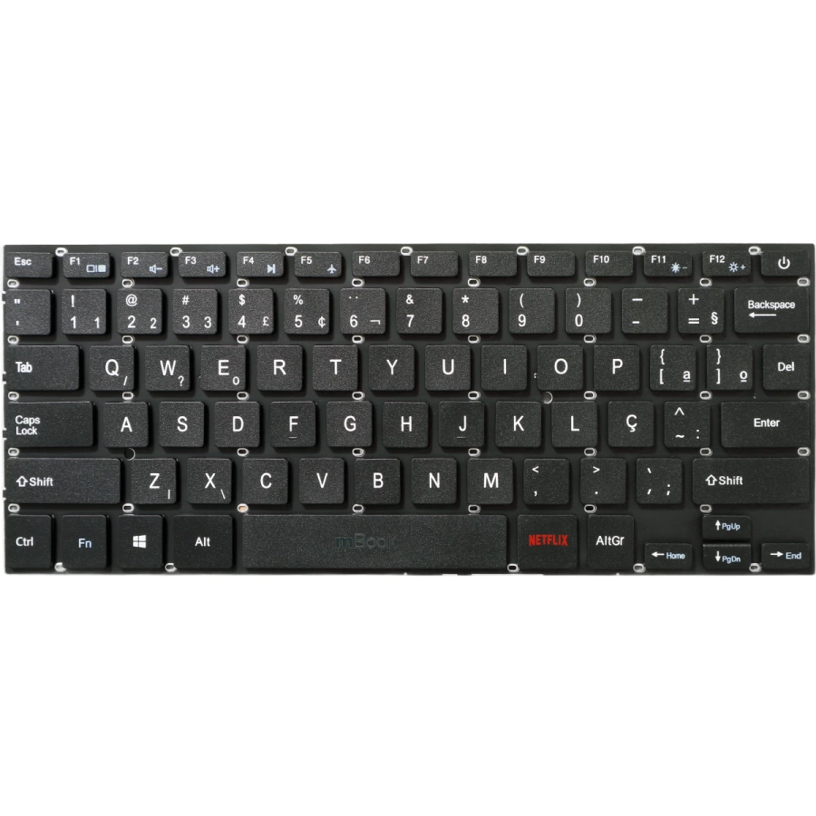 Teclado Para Multilaser Legacy Pc131 Wifi F5