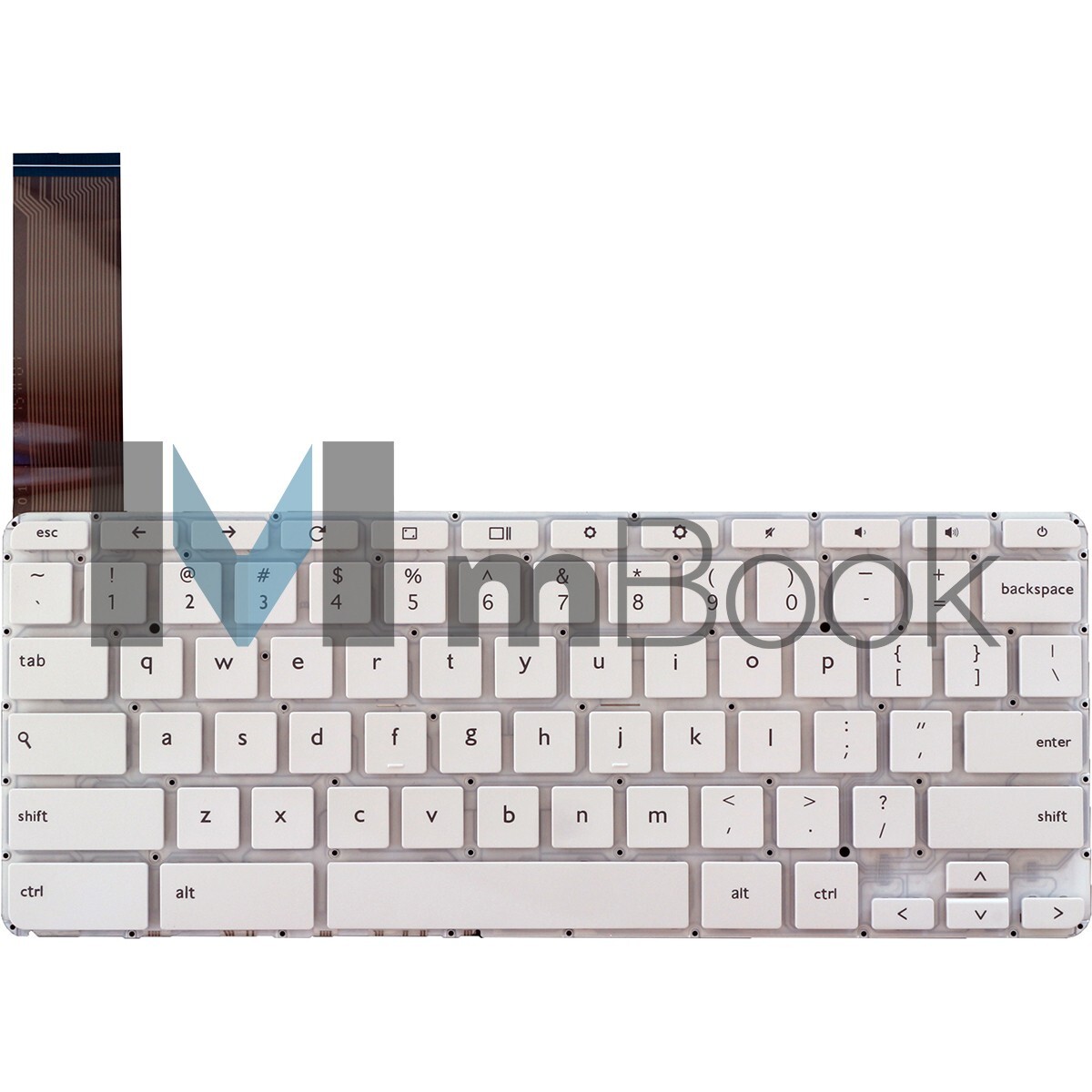 Teclado Hp Chromebook 14-x 787734-001 33y09tp103 Branco Us, 