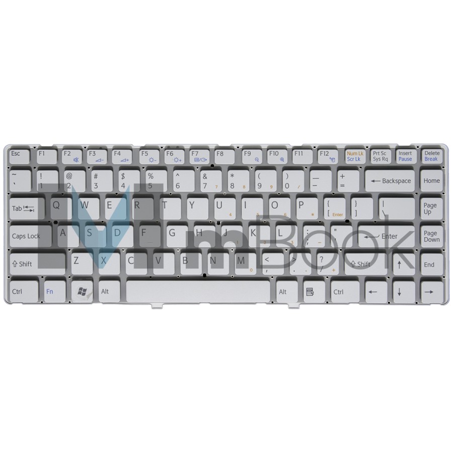 Teclado para Sony Vaio VGN-NW242F/S VGN-NW135J/S Layout US