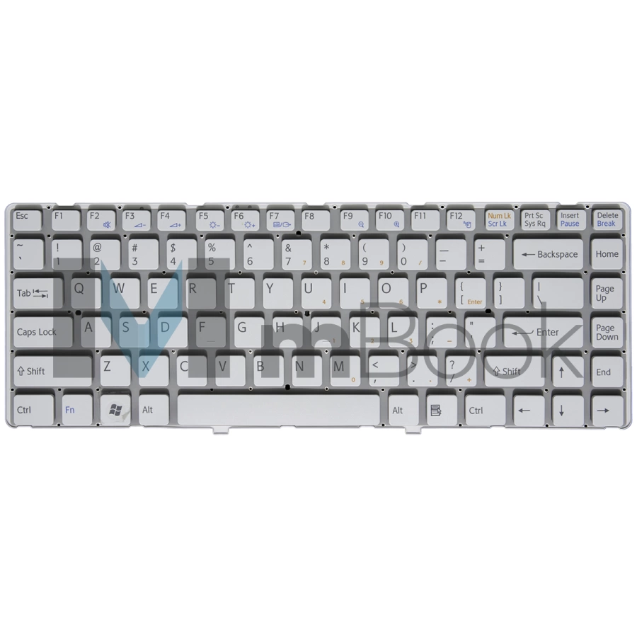 Teclado para Sony Vaio VGN-NW270F/S VGN-NW310F/S Layout US, 