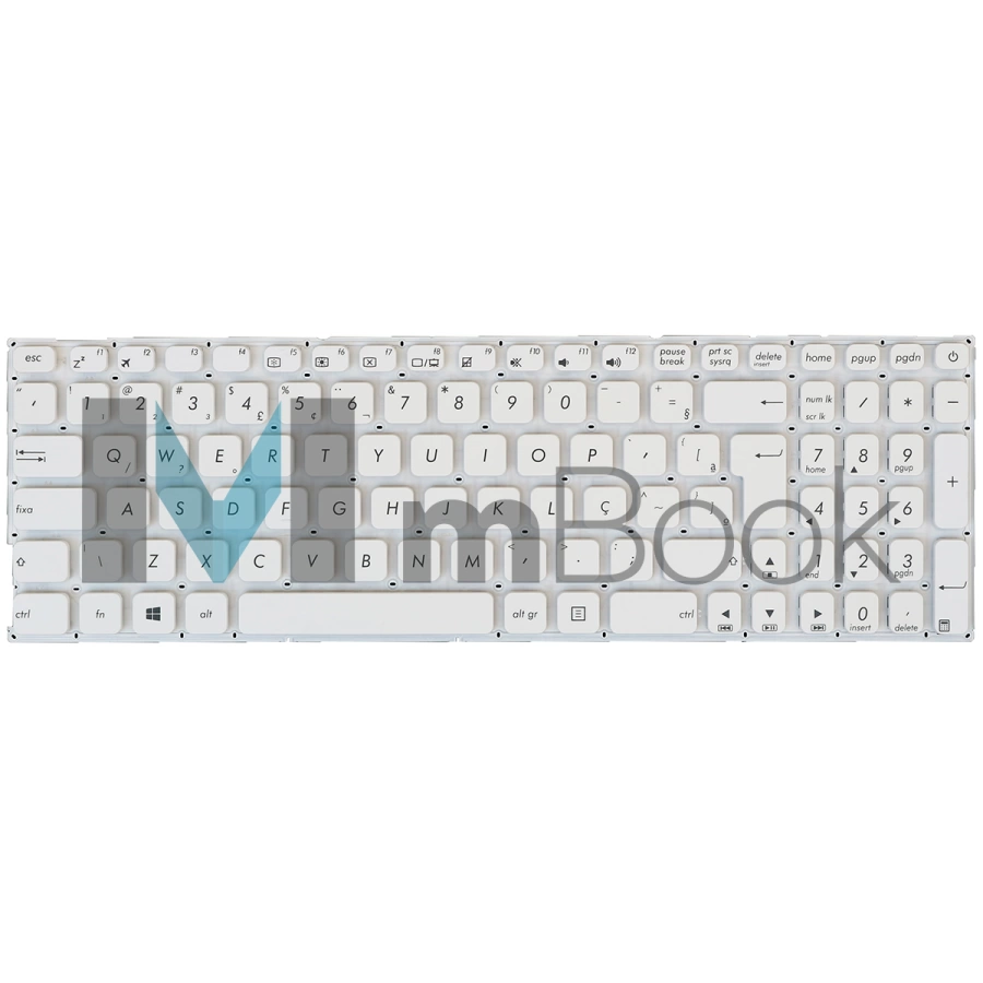 Teclado Asus A541 X541UA-WB51 A541SA X541UA Branco