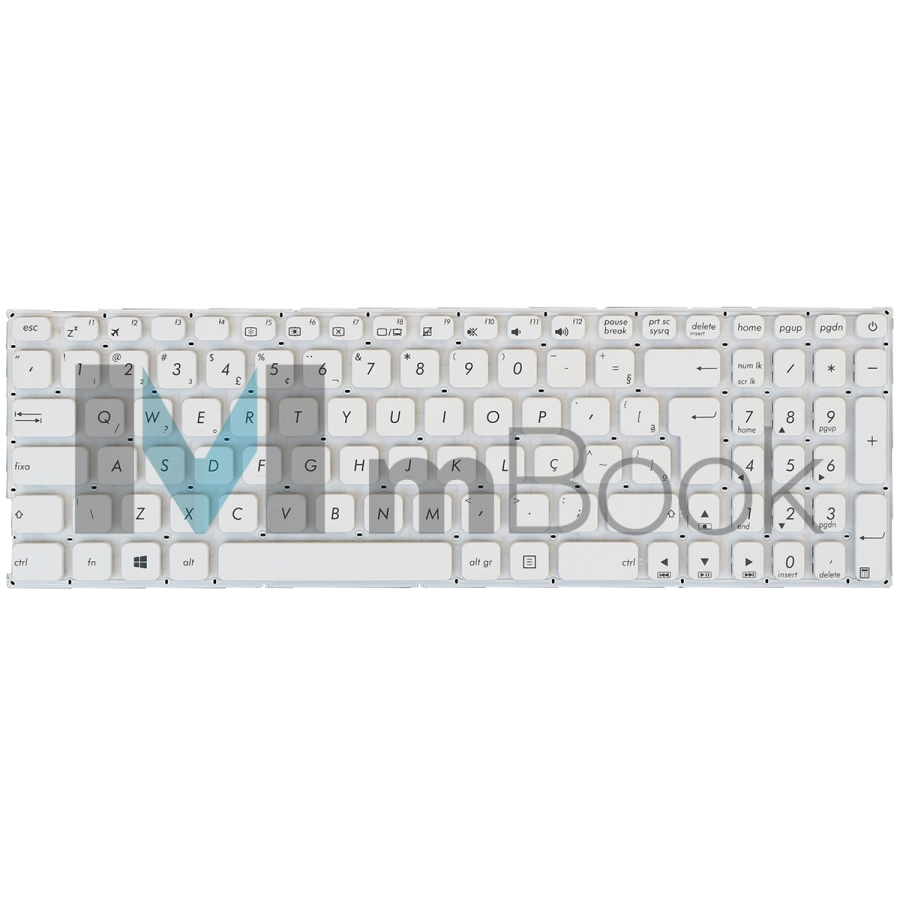 Teclado Asus A541SC A541S A541UA X541U Branco