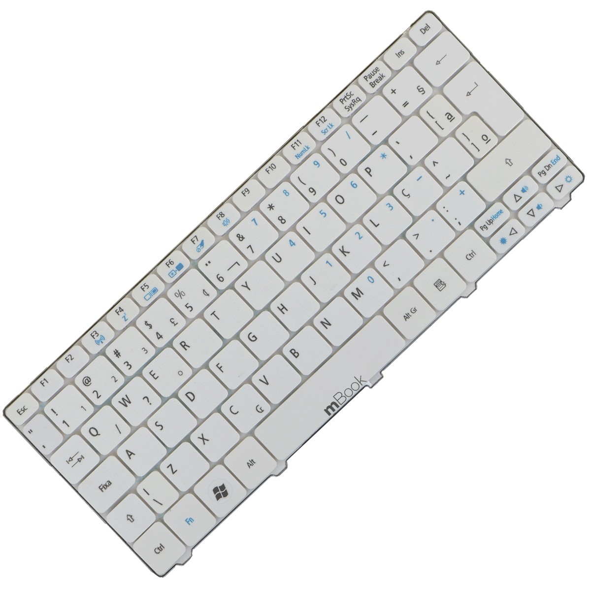 Teclado para Acer Emachine 355 (em355) Branco Teclado para Acer Emachine 355 (em355) Branco