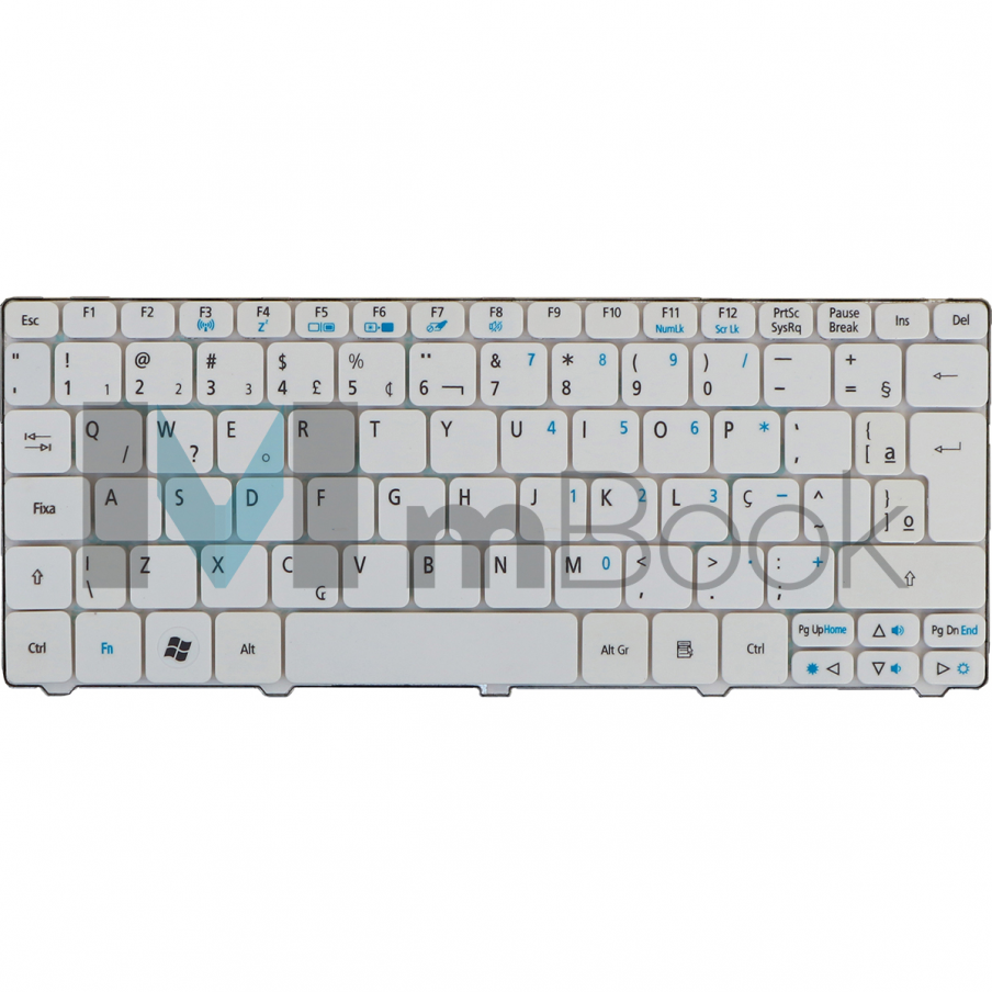 Teclado para Acer Emachine 355 (em355) Branco