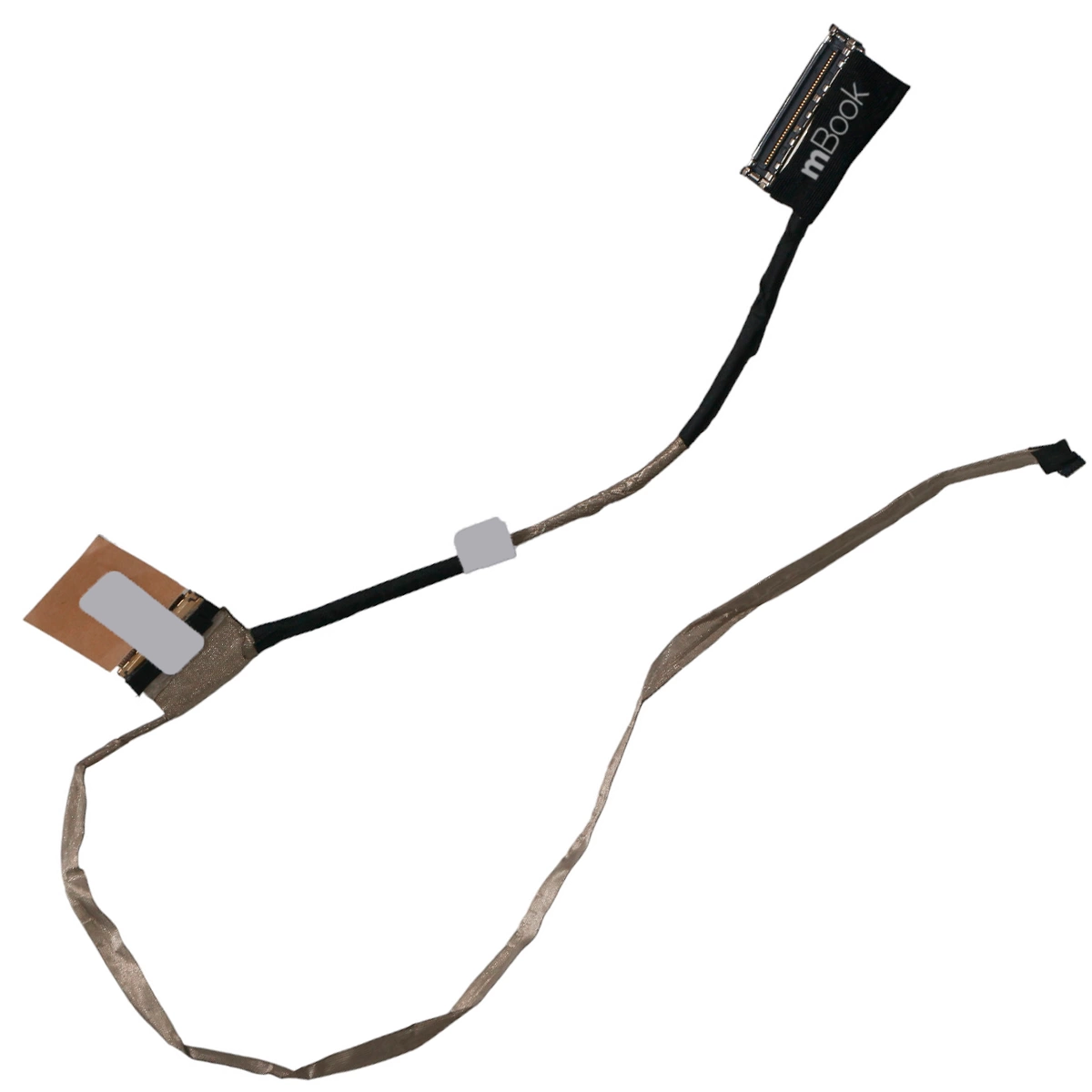 Cabo flat da tela para Dell 450.0h701.0001 025h3d 30 pinos