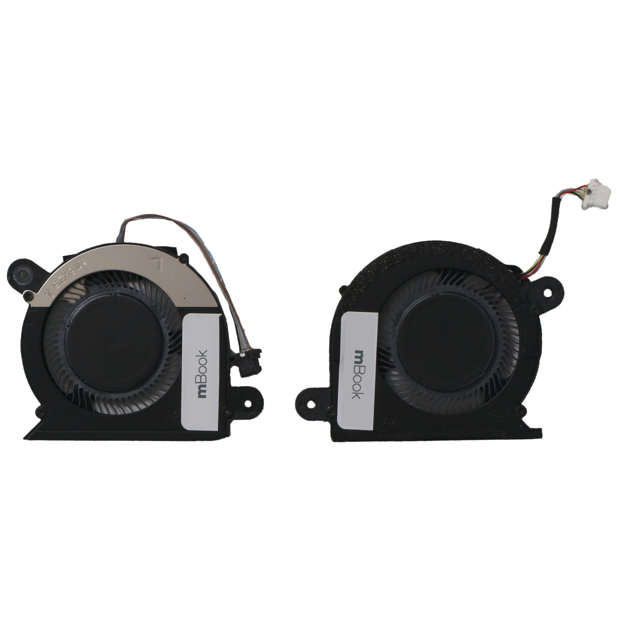 Par Cooler Fan Ventoinha Cpu Gpu para Dell Xps 13 9300, 9310, 