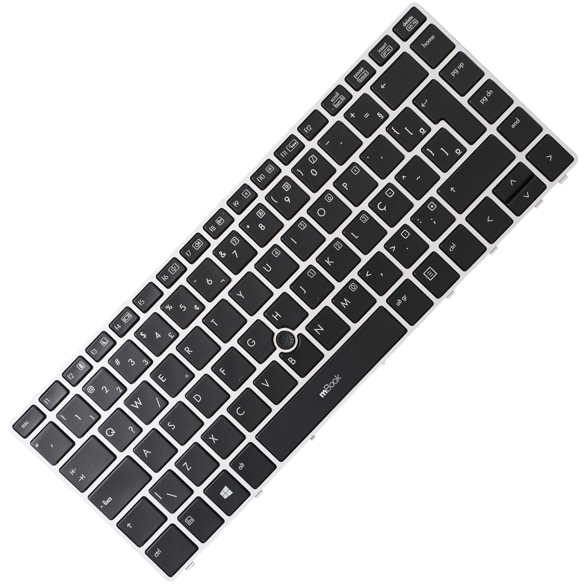 Teclado HP EliteBook Folio 702843-201 785648-201 BR Com Led, 
