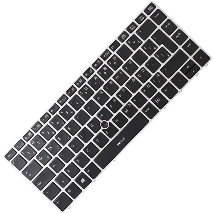 Teclado para HP Elitebook Folio 9470m 9480m Br Com Led, 