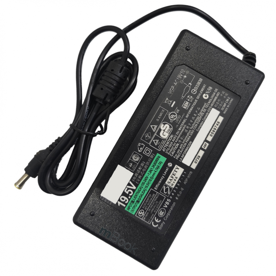 Fonte Carregador Para Sony Vaio Vpc-ej1j1e Vpcej1l1e Segunda Linha