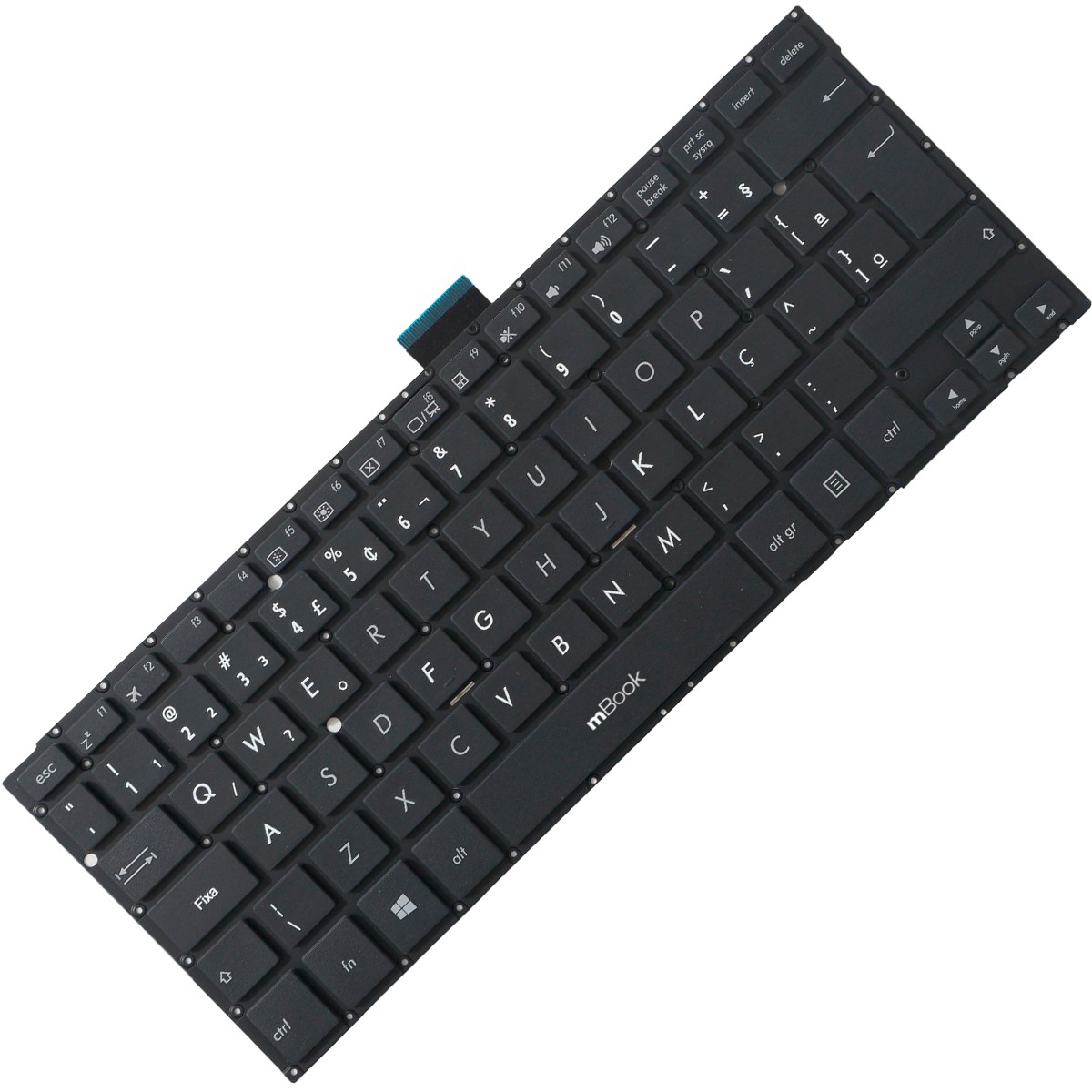 Teclado Para Asus Tp301u Tp301ua Layout Abnt (br Com Ç)